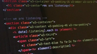 Webdesign voorbeeld 1